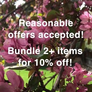 Bundle and save! Make an offer!